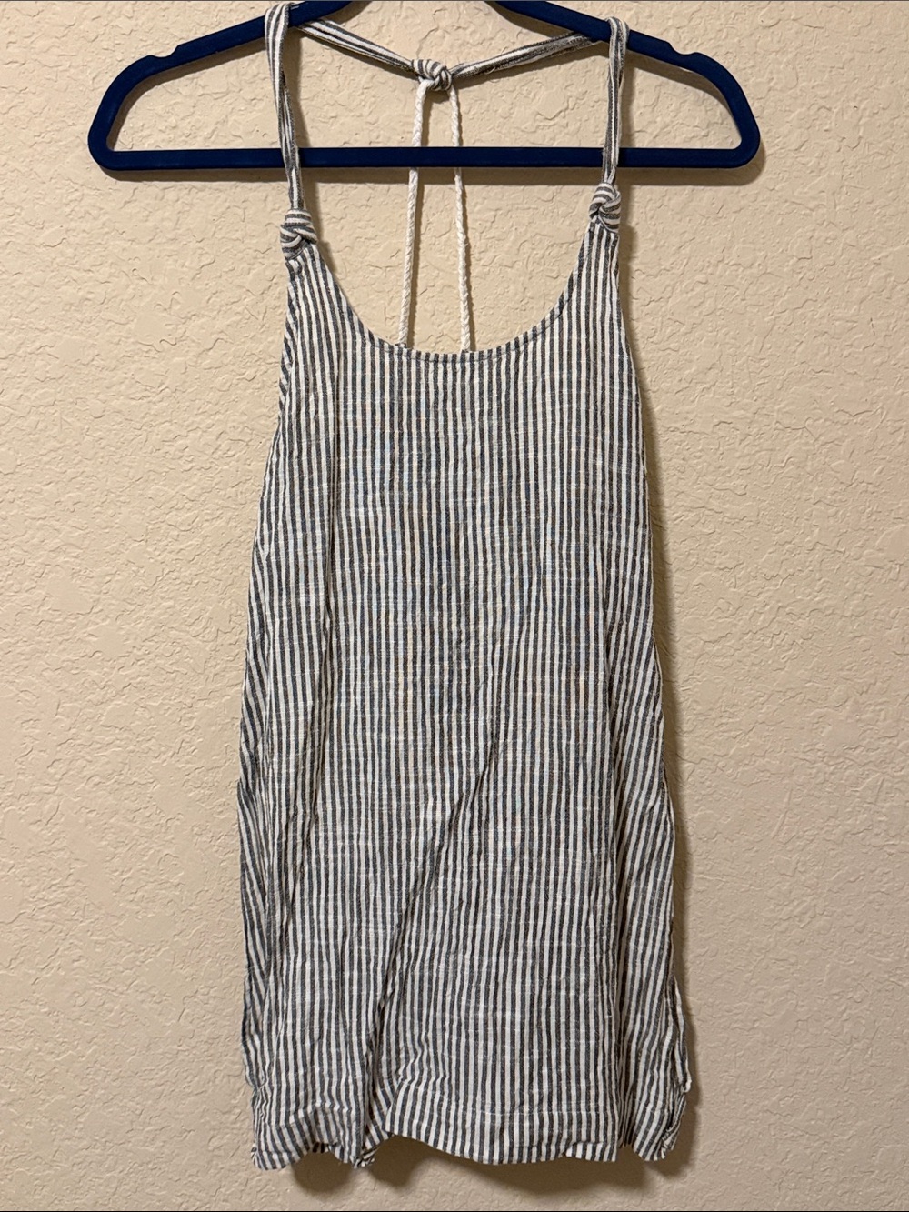Free People striped white and black women's top
